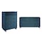 Manhattan Comfort Granville Midnight Blue 5-Drawer Chest and 6-Drawer Double Dresser, Set of 2 GRAN064 - alternate 3